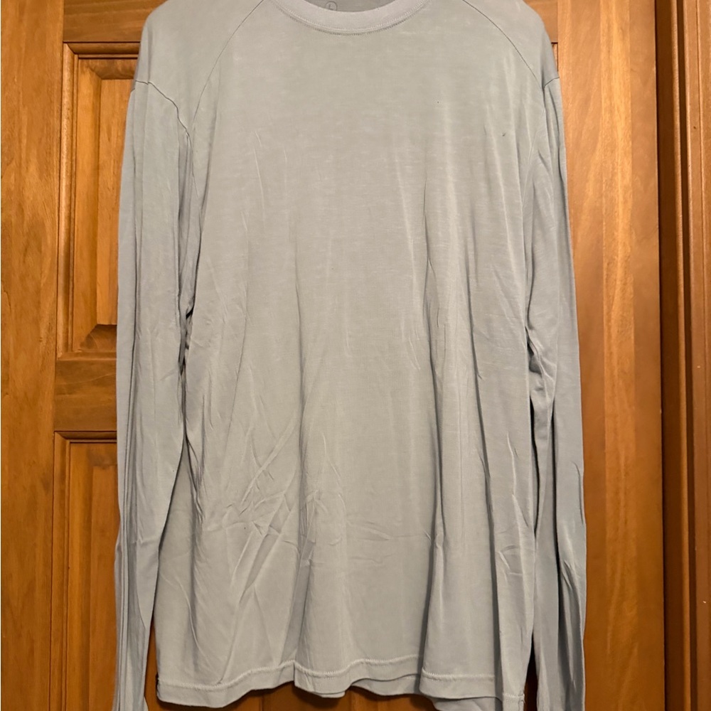 Free Fly Apparel Men's Sky Blue Long Sleeve Tee